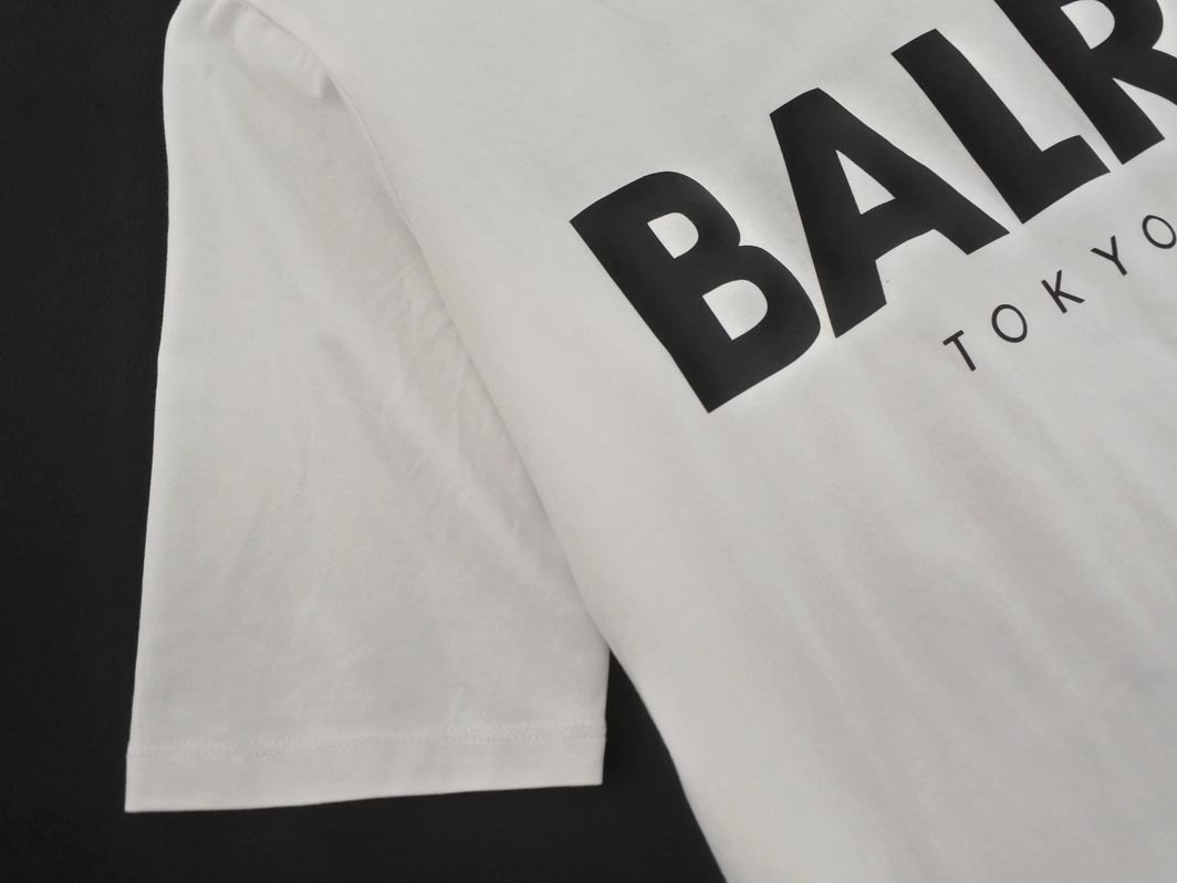 ネコポスOK BALR ポーラー ロゴプリント Tシャツ sizeXS/白 ■◆ ☆ fgb6 メンズ