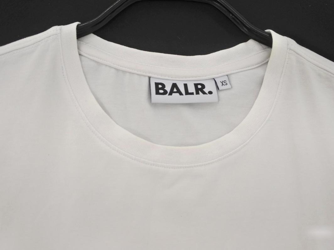 ネコポスOK BALR ポーラー ロゴプリント Tシャツ sizeXS/白 ■◆ ☆ fgb6 メンズ