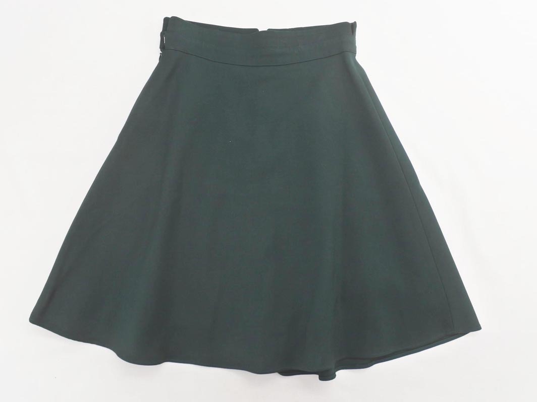 GRANDTABLE グランターブル フレア スカート sizeM/緑 ■■ ☆ fgb7 レディース_画像5