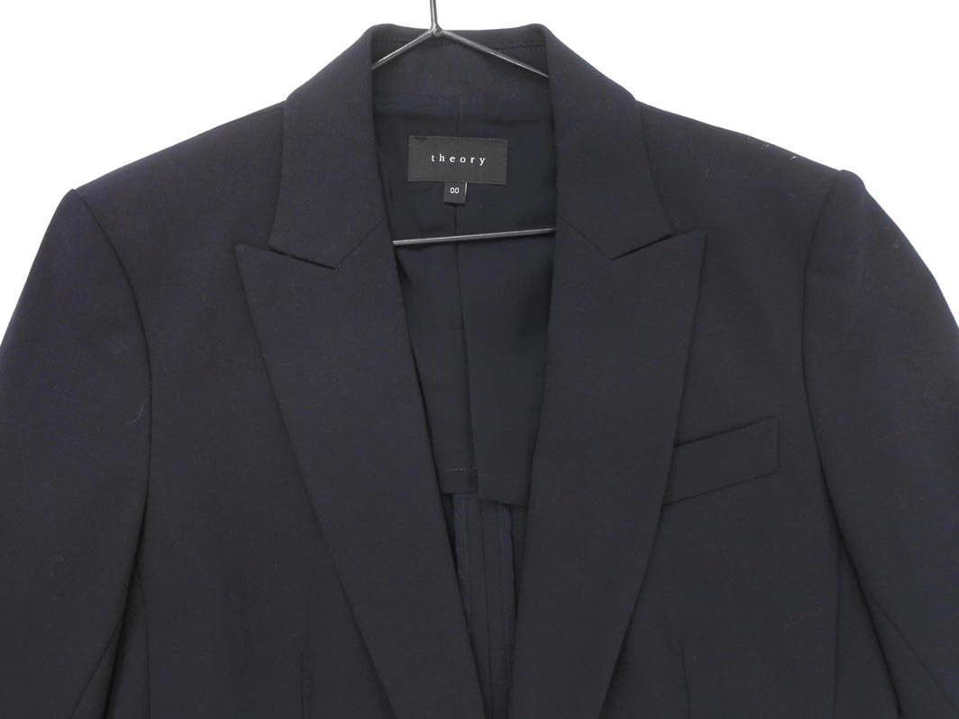 theory теория tailored jacket size00/ темно синий #* * fgb8 женский