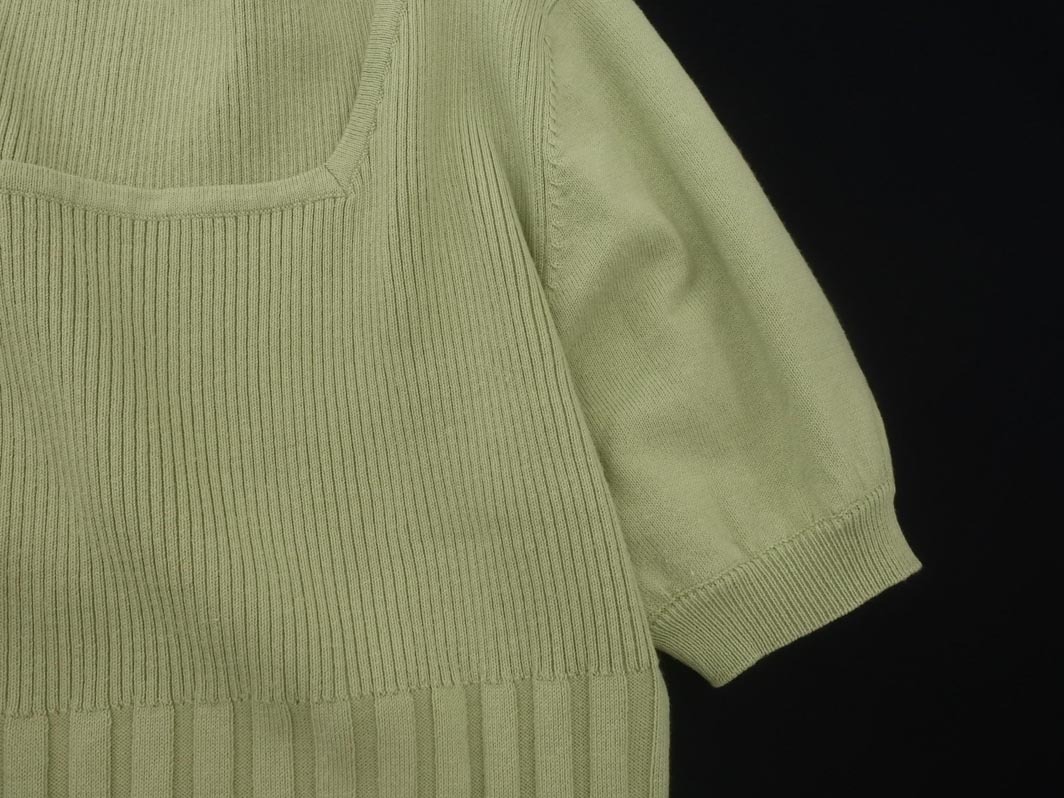 FREE*S MART свободный z mart пуховка рукав summer вязаный свитер sizeFR/ незначительный зеленый #* * fgb7 женский