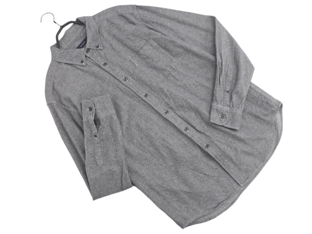 RAGEBLUE レイジブルー ポケット シャツ sizeL/グレー ■◇ ☆ fgb7 メンズ_画像1