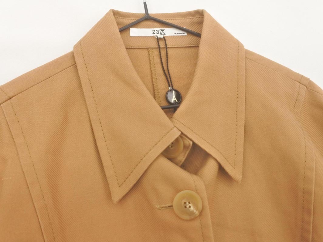 23 район 7 минут рукав жакет size40/ Camel #* * fgc1 женский