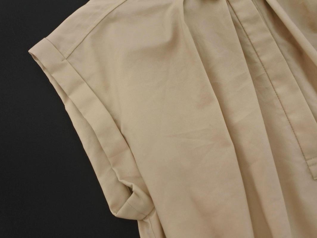 UNTITLED アンタイトル Aライン ワンピース size1/ベージュ ■◆ ☆ fgc1 レディース