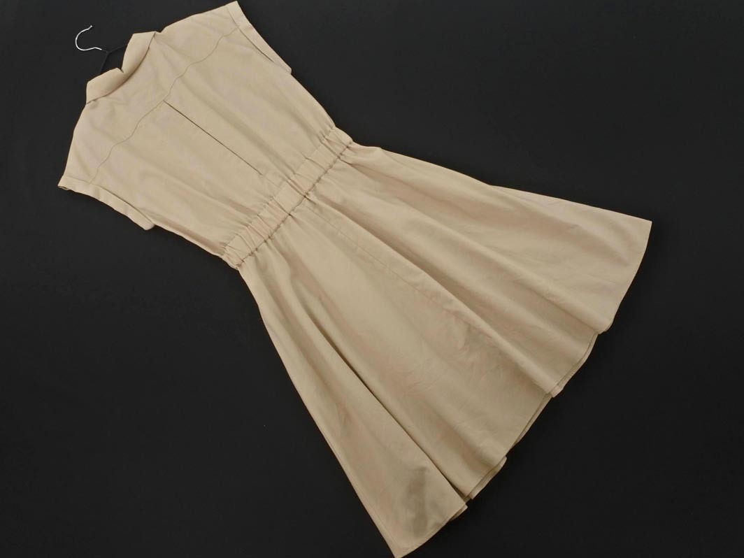 UNTITLED アンタイトル Aライン ワンピース size1/ベージュ ■◆ ☆ fgc1 レディース