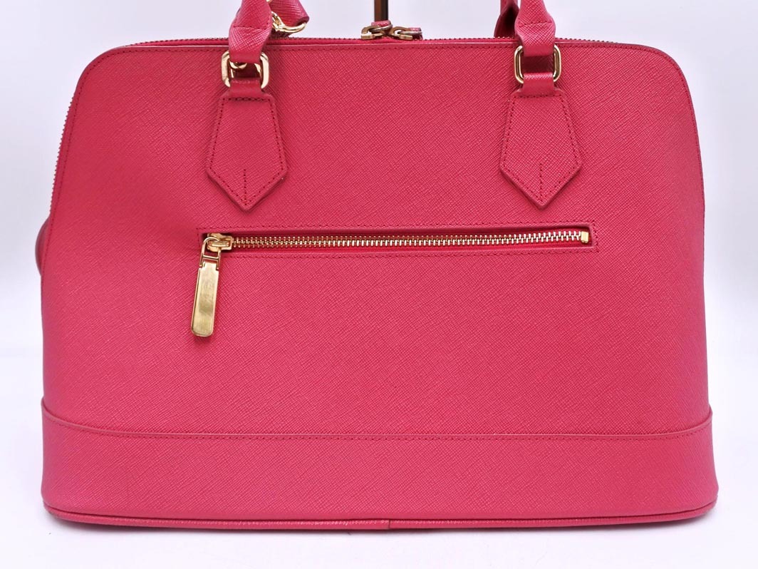 Samantha Thavasa サマンサタバサ レザー 2WAY ハンド バッグ ピンク ■■ ☆ fgc1 レディース_画像2