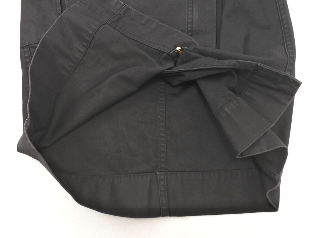 MACPHEE マカフィー トゥモローランド ジップアップ タイト スカート size32/黒 ■■ ☆ fgc3 レディース_画像4