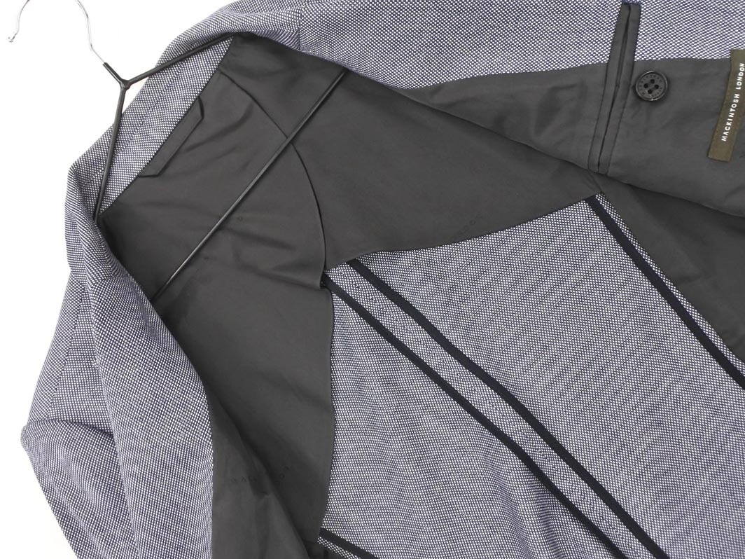MACKINTOSH LONDON マッキントッシュロンドン セットアップ ジャケット スカート スーツ size40/グレー ■◇ ☆ fgc1 レディース_画像3