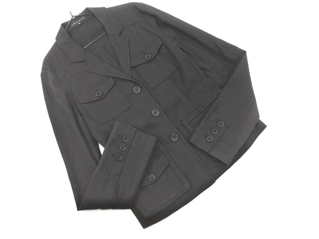 theory теория linen. жакет size0/ чёрный #* * fgc3 женский theory теория linen. жакет size0/ чёрный #* * fgc3 женский