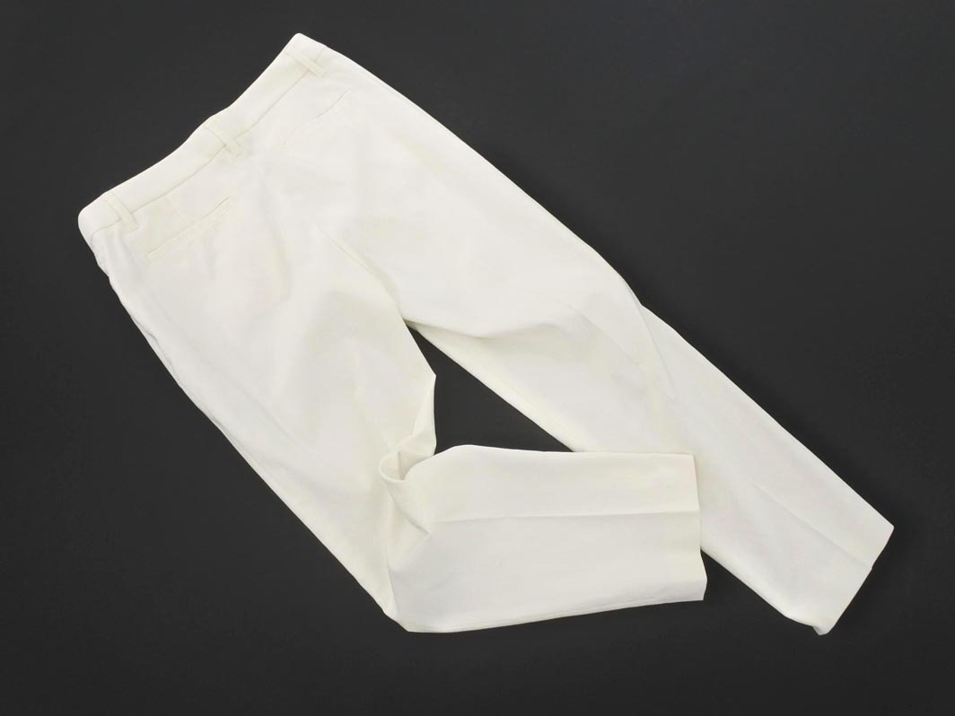 PAUL STUART paul (pole) Stuart тигр u The - брюки size6/ "теплый" белый #* * fgc4 женский 