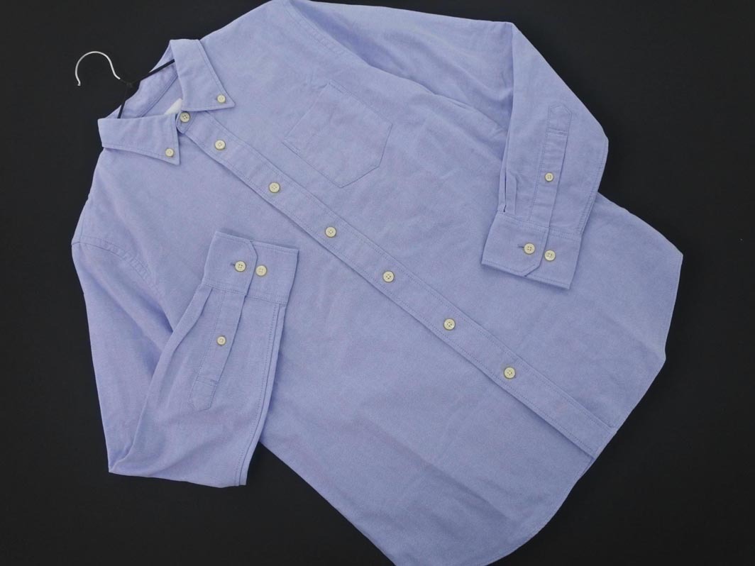 THE NORTH FACE ザノースフェイス ボタンダウン 長袖 シャツ sizeS/水色 ■◇ ☆ fgc4 メンズ_画像1