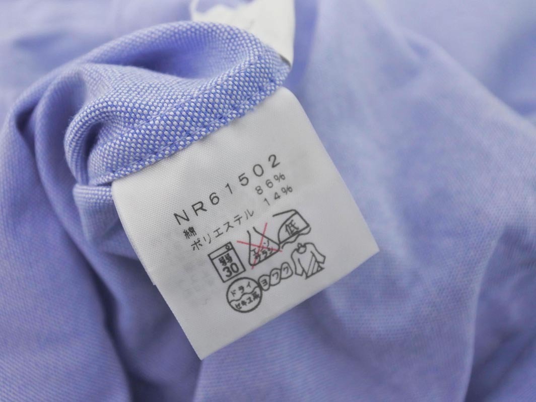 THE NORTH FACE ザノースフェイス ボタンダウン 長袖 シャツ sizeS/水色 ■◇ ☆ fgc4 メンズ_画像9