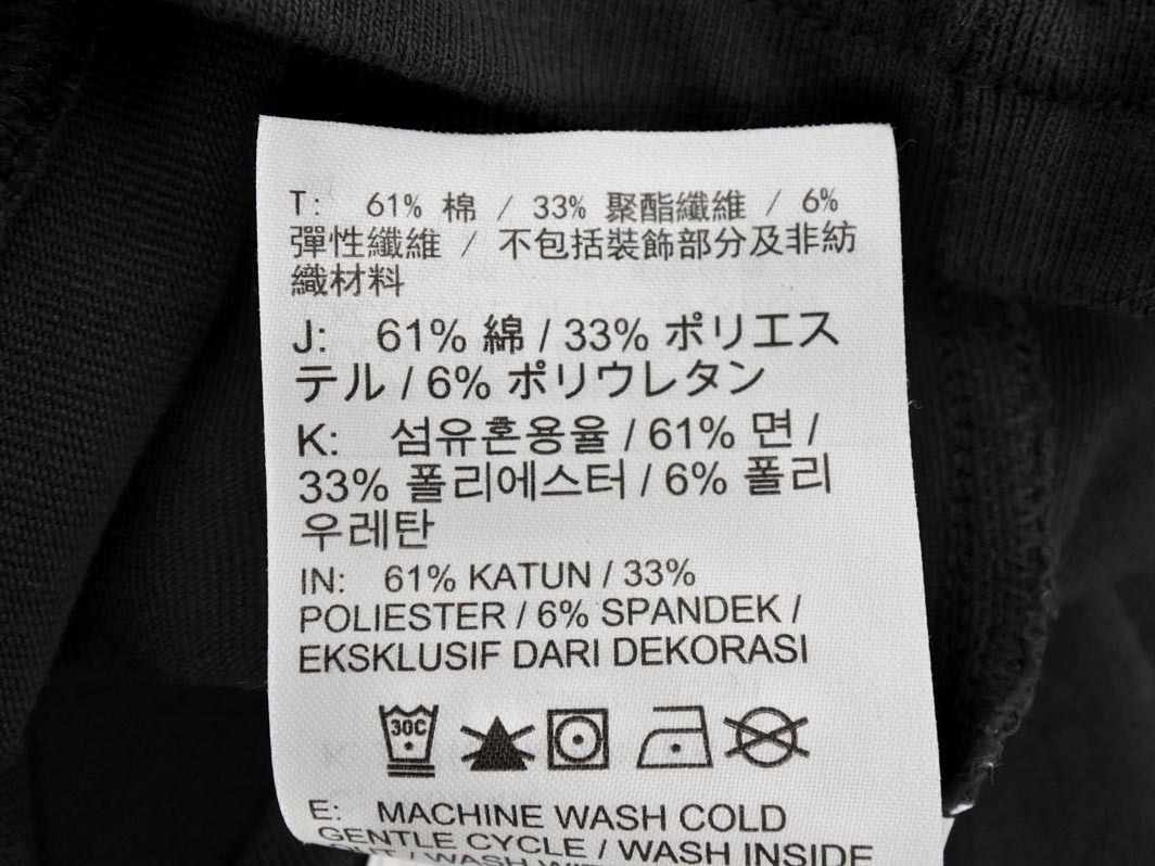 NIKE ナイキ ロゴ カットソー sizeM/黒 ■◇ ☆ fgc4 レディース_画像7