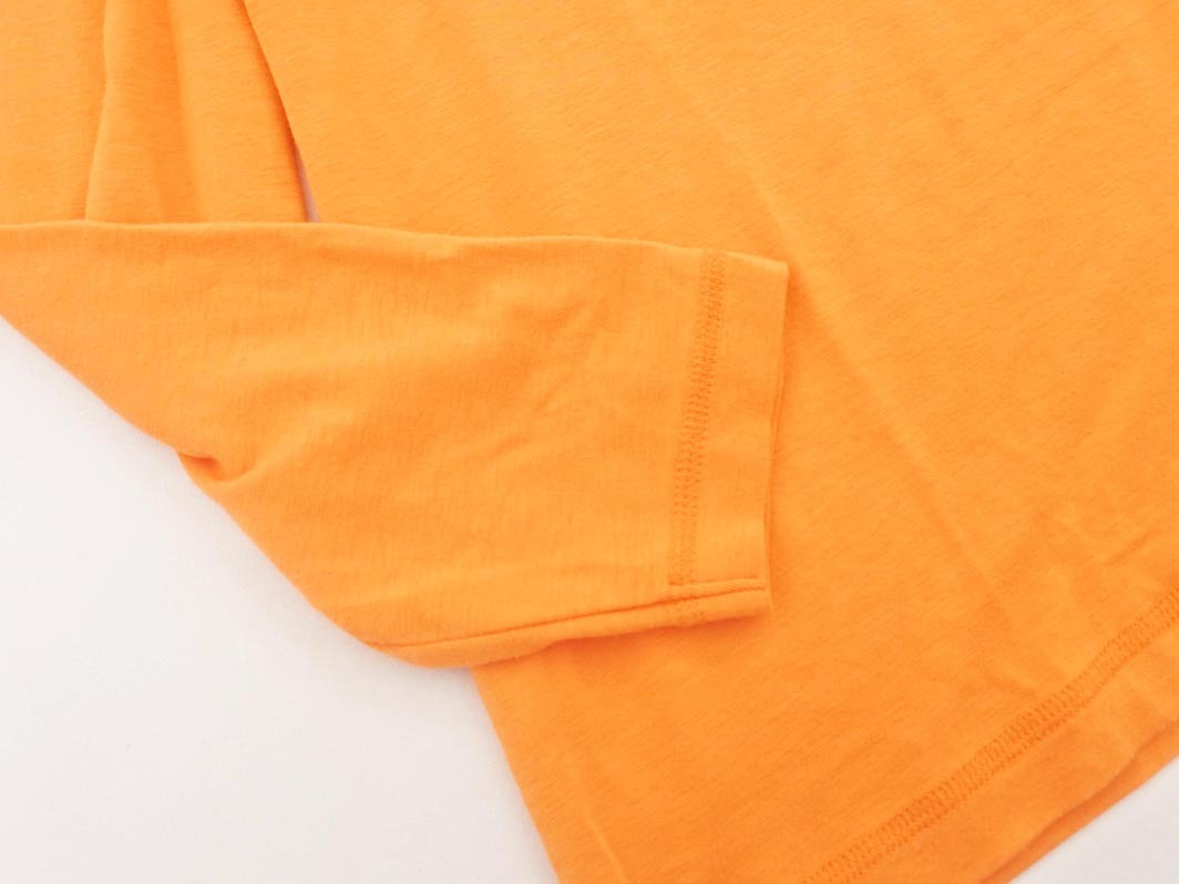 PAUL STUART paul (pole) Stuart SPORT Golf с высоким воротником принт cut and sewn sizeL/ orange #* * fgc4 мужской 