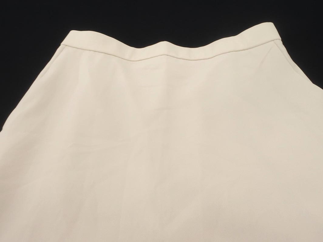 KUMIKYOKU 組曲 フレア マキシ スカート size2/アイボリー ■■ ☆ fgc8 レディース