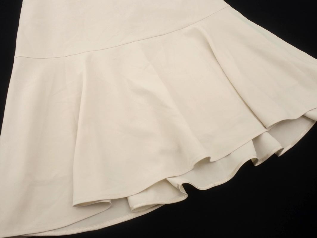 KUMIKYOKU 組曲 フレア マキシ スカート size2/アイボリー ■■ ☆ fgc8 レディース