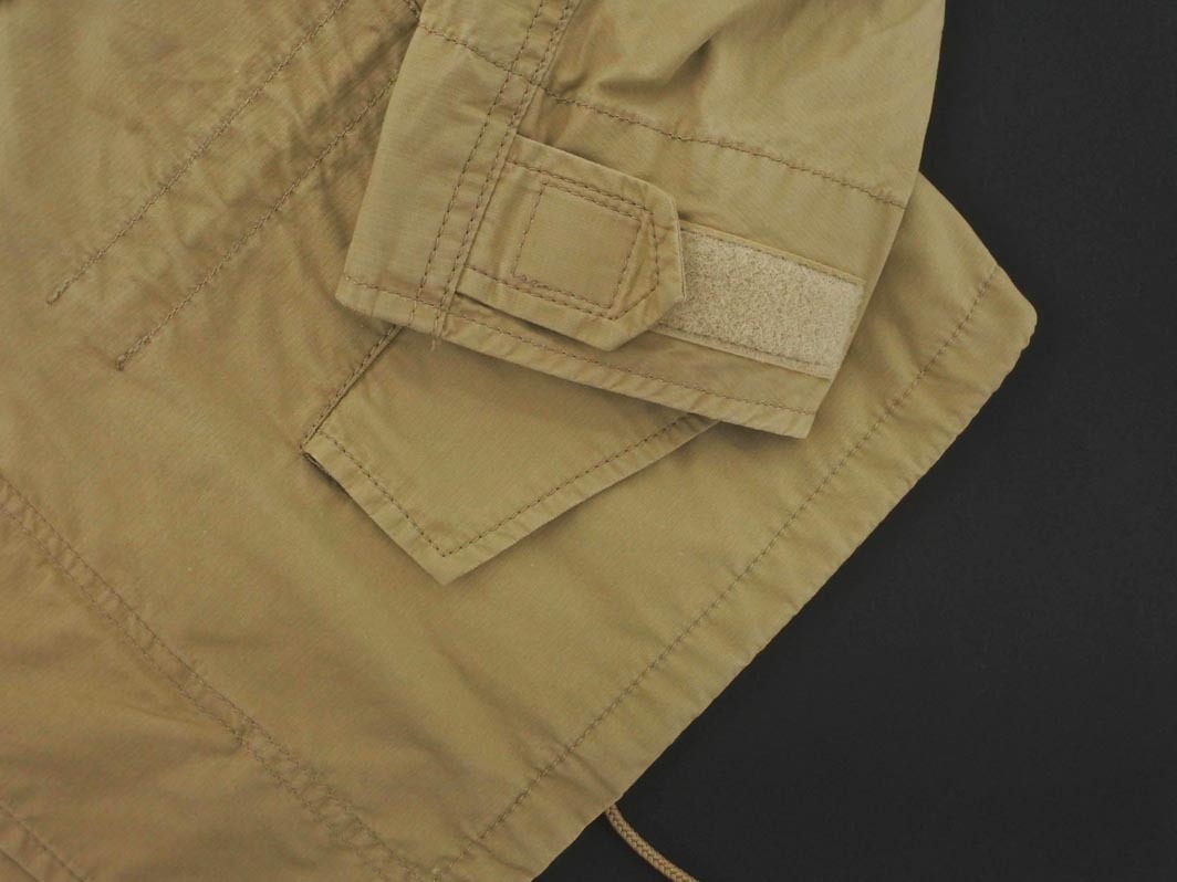 MEN’S MELROSE メンズメルローズ フード収納 スタンドカラー ジャケット size3/ベージュ ■◇ ☆ fgd0 メンズ_画像3