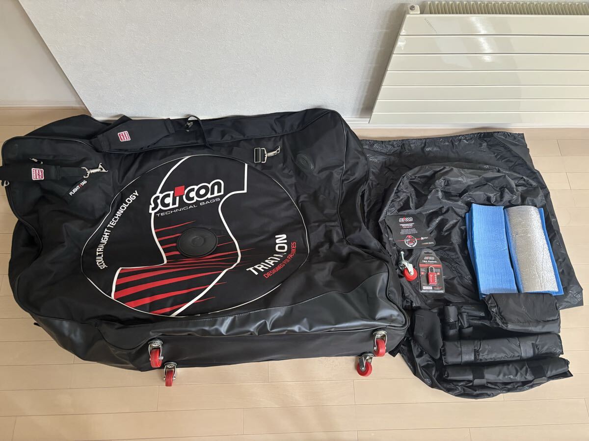 SCICON AERO COMFORT PLUS■輪行バッグ■飛行機輪行■中古 中古】SCICON シーコン AEROCOMFORT エアロコンフォート
