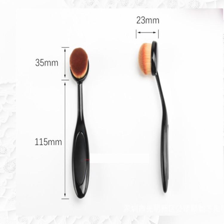 メイクブラシ ファンデ プロ仕様 歯ブラシ型 レディース メンズ ファンデーションブラシ パウダー対応 ファンデーション メイクスポンジ