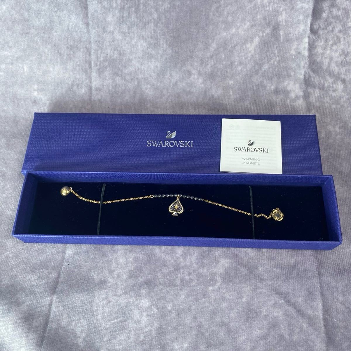 SWAROVSKI Swarovski браслет аксессуары стразы crystal стекло 