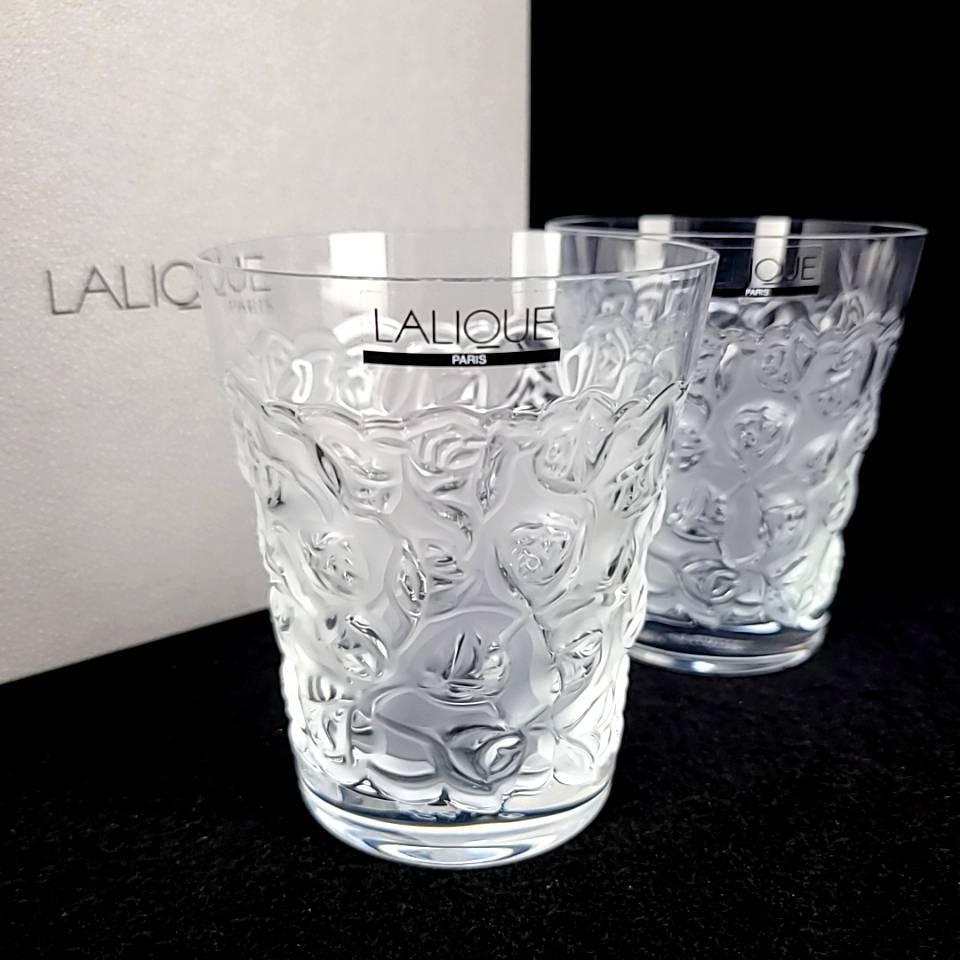 素敵なLALIQUE ラリック フロリダ ロックグラス タンブラーです 素敵なLALIQUE ラリック フロリダ ロックグラス タンブラーです