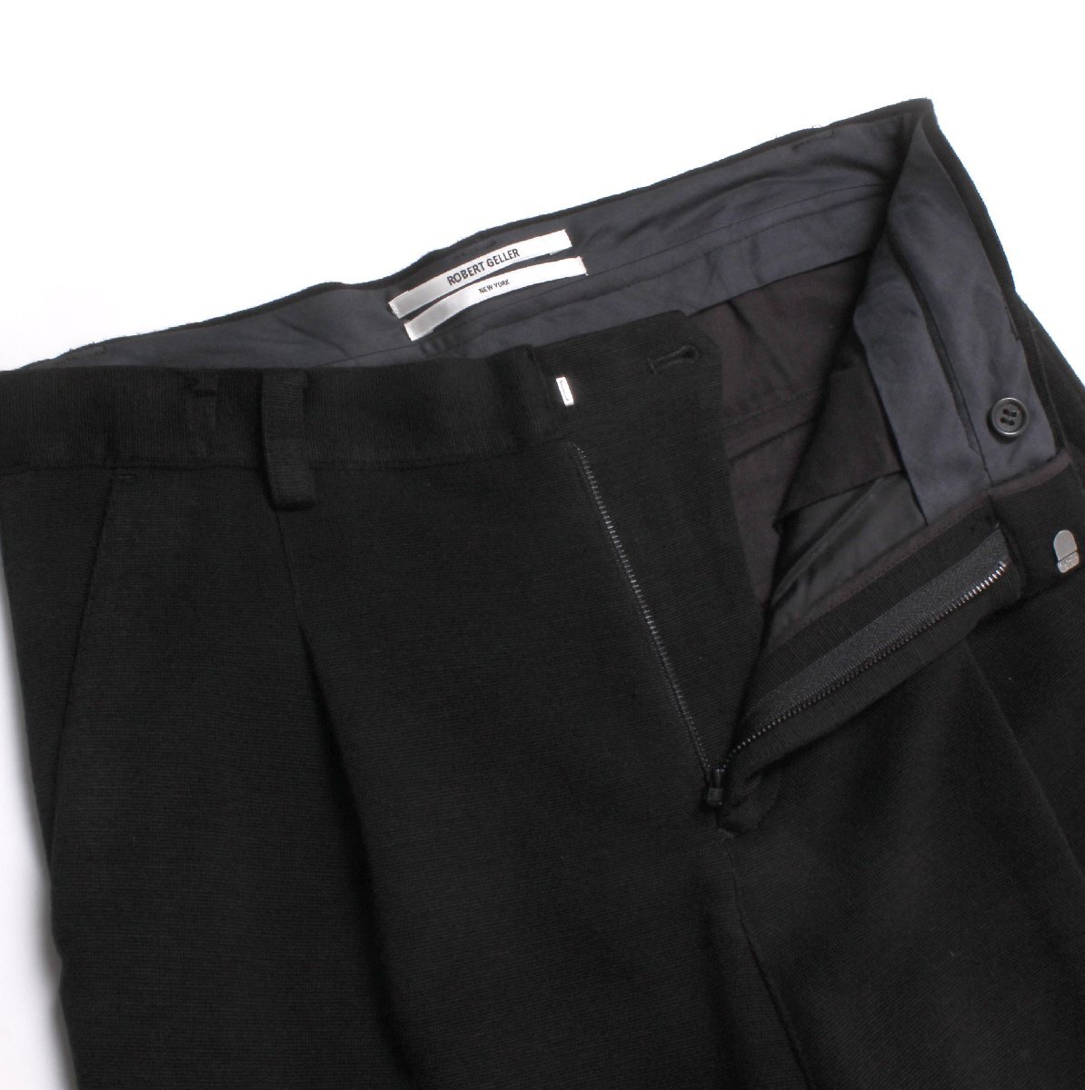 ROBERT GELLER テーパードジャージーパンツ size999(M) ブラック SPR5-HA-9044 ロバートゲラー パンツ_画像4