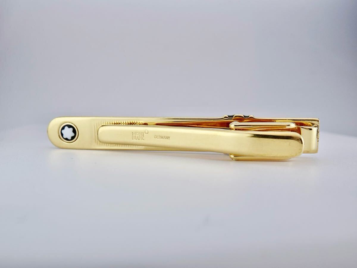 MONTBLANC オニキス　ネクタイピン　タイピン　タイバー　モンブラン　tie bar 7-7-455_画像8