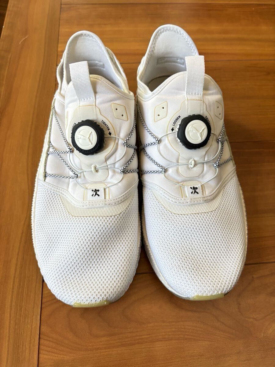 PUMA プーマ TSUGI DISC プーマ ツギ ディスク メンズ 26.5cm ホワイト_画像1