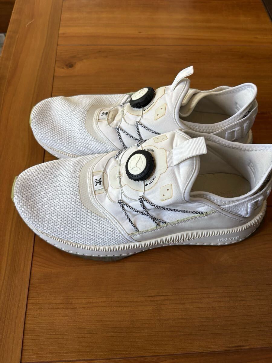 PUMA プーマ TSUGI DISC プーマ ツギ ディスク メンズ 26.5cm ホワイト_画像2