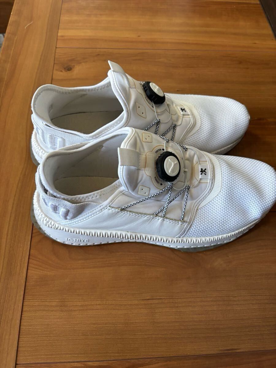 PUMA プーマ TSUGI DISC プーマ ツギ ディスク メンズ 26.5cm ホワイト_画像3