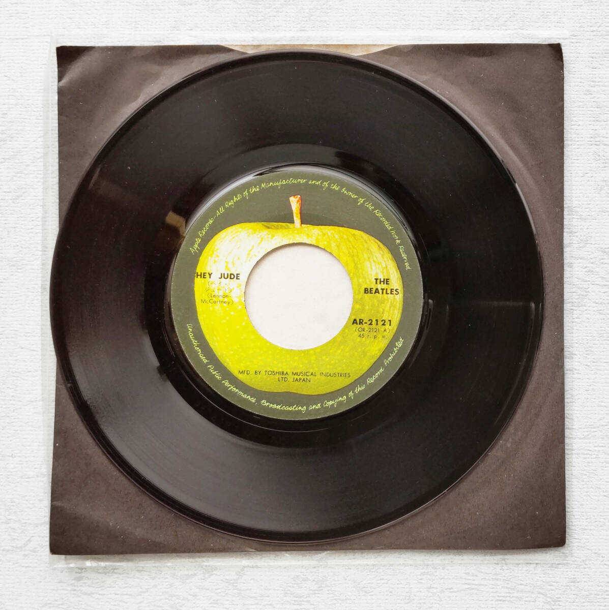 ヘイ・ジュード / ザ・ビートルズ　EP盤（AR-2121）_画像2