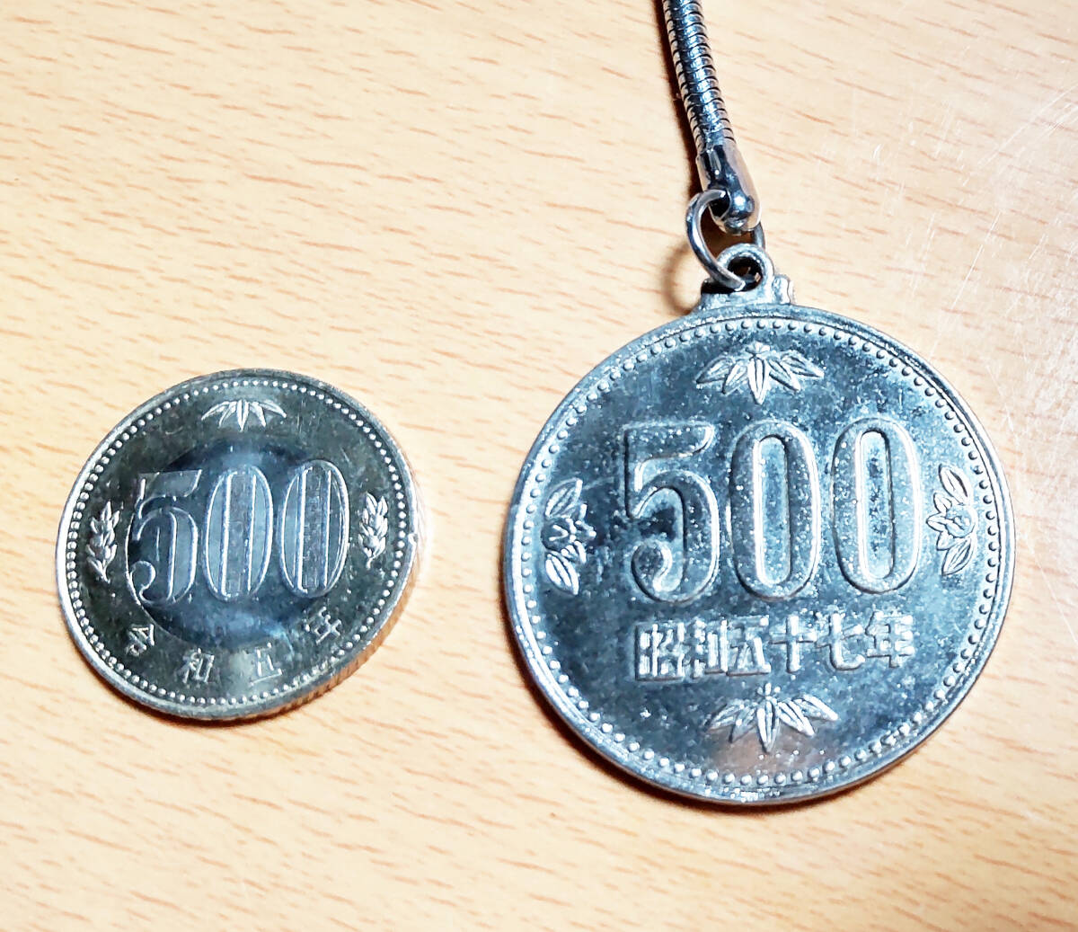 500円玉型キーホルダー_画像3