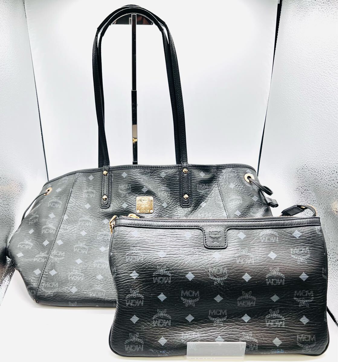 ハンドバッグ MCM HAND BAG (MMTAAKC02 CO) 中古品 MCM エムシーエム レザー 本革 トートバッグ クラッチ