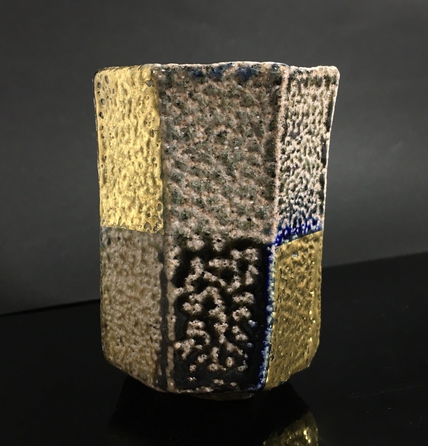 ○無傷完品未使用品 最上位作 未使用極美品 安食ひろ 婆沙羅 盃形 茶器 茶道具 ○無傷完品未使用品 最上位作 未使用極美品 安食