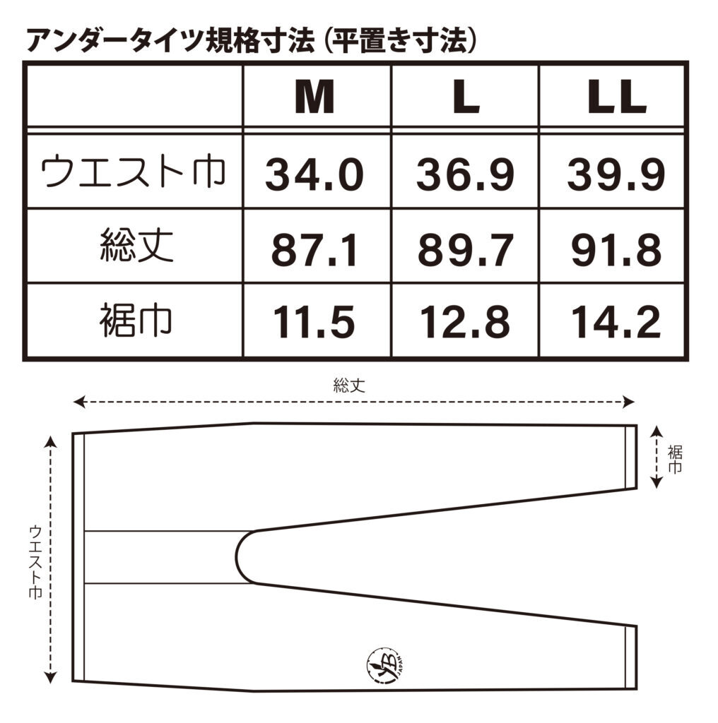 ヤマガブランクス YB バグバリア・インナー アンダータイツ　ブラック L_画像2