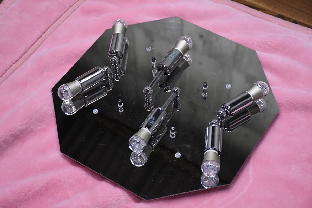 EFK114 展示品 IDC大塚家具 REN-14218 シーリングライト 37.8万 イタリア製 クリスタル シャンデリア 天井照明 遠藤照明 RAD-428LA付き_画像9