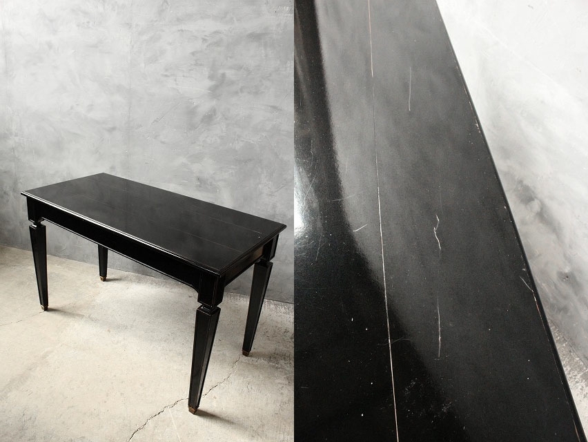 アンティーク フランス Saint James Paris ウッドテーブル [ftd