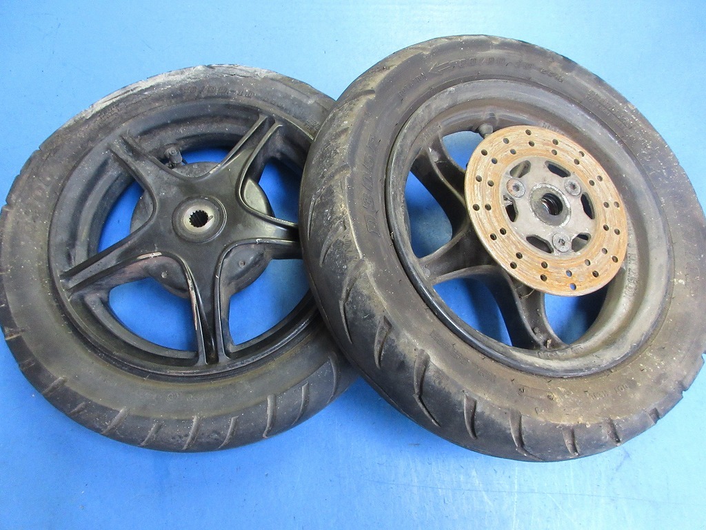 ジョグZR　SA16J　ホイールセット　黒系　730-35