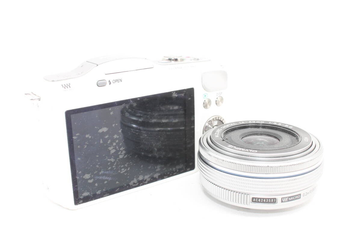 【20250705KNB-28】パナソニック(Panasonic) GF5 ボディ オリンパスパンケーキ14-42