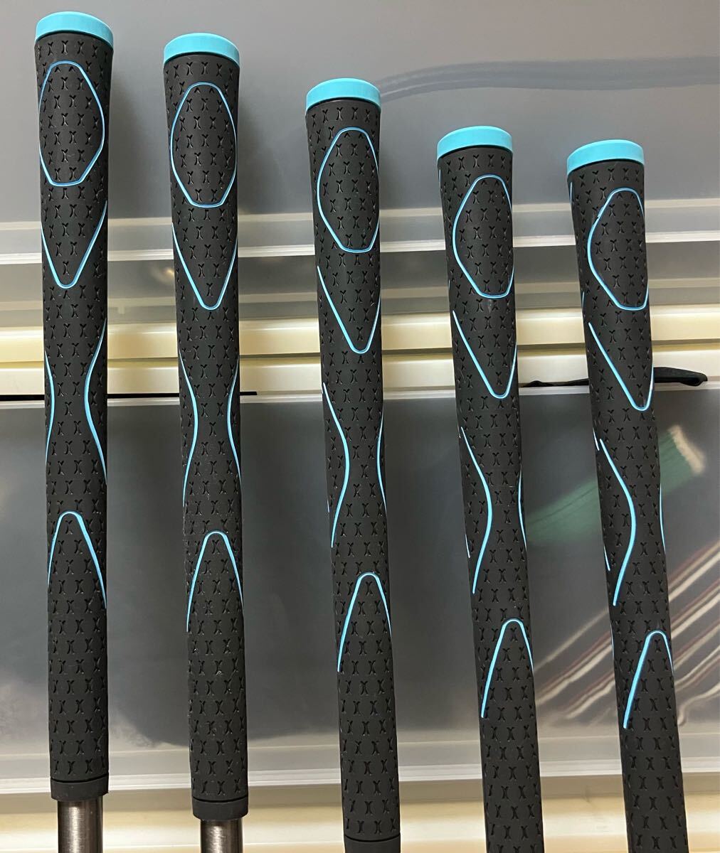 テーラーメイド　p770 スチールファイバーi95（s）6i〜PW イオミック　特注品　最終出品_画像6