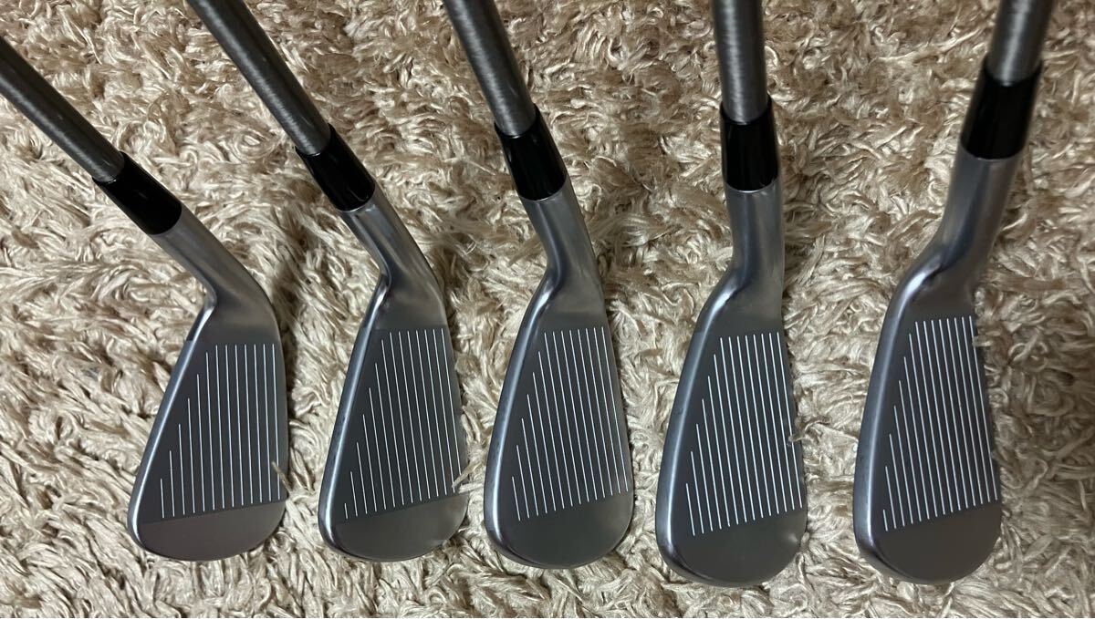 テーラーメイド　p770 スチールファイバーi95（s）6i〜PW イオミック　特注品　最終出品_画像3