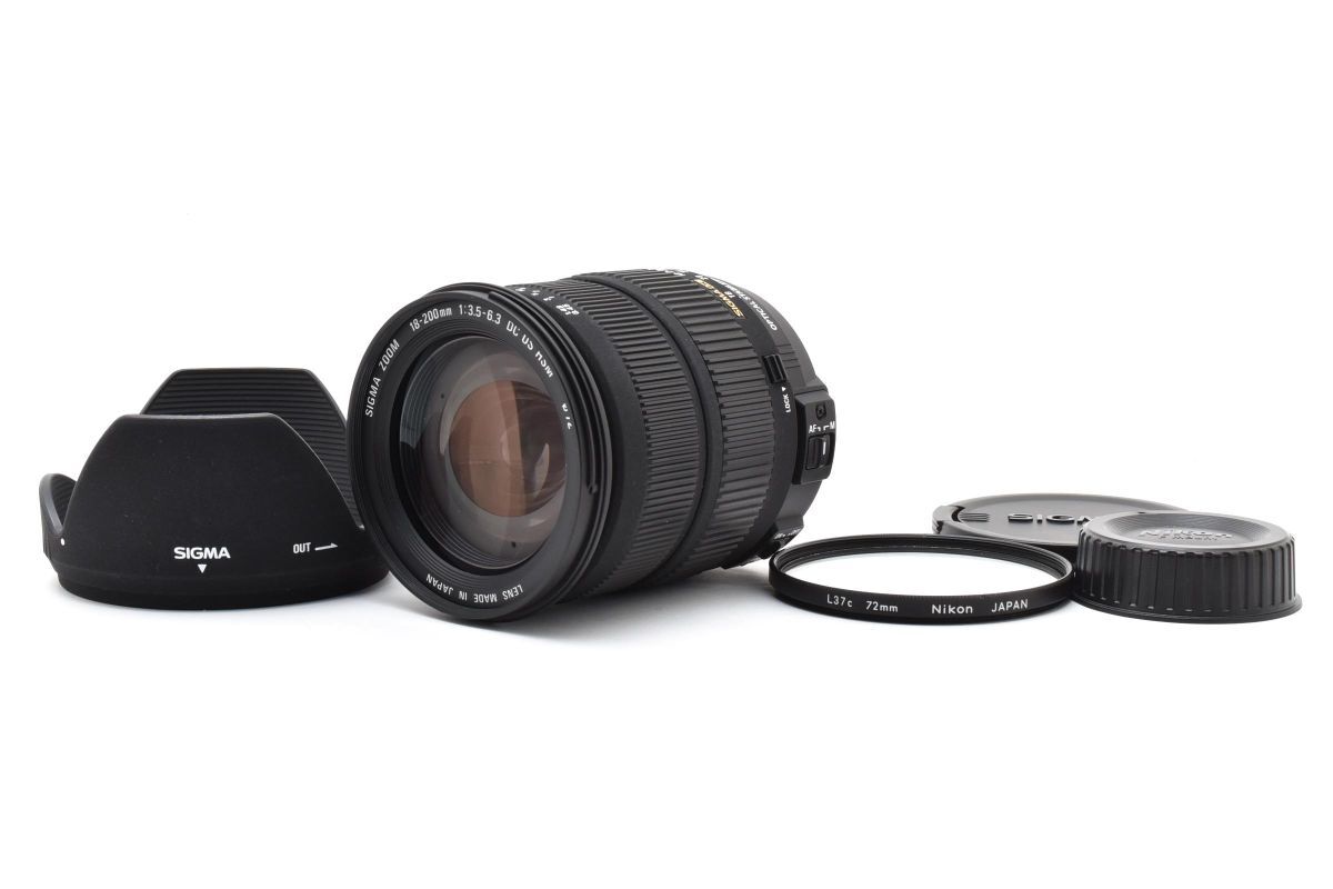 ★極上美品★シグマ SIGMA 18-200mm F3.5-6.3 DC OS キヤノン CANON #8279