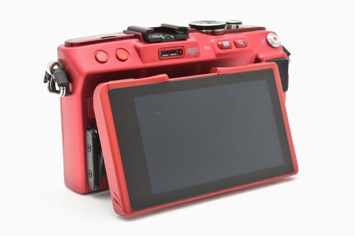 ★訳あり特上品?ジャンク★オリンパス OLYMPUS E-PL6 ボディ レッド★ LL49#4930