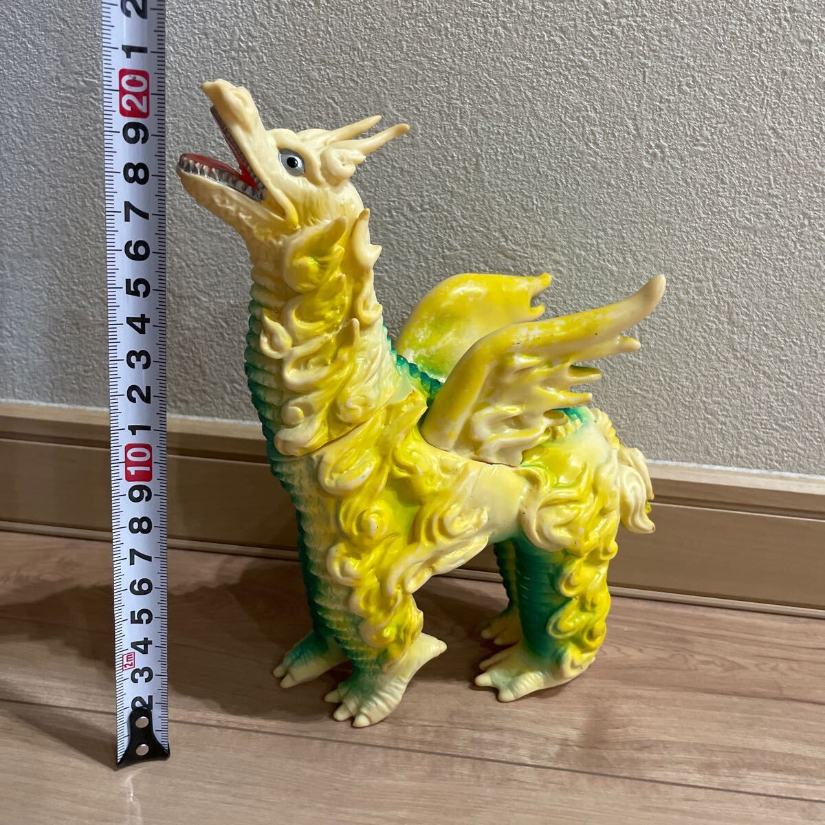 TAA5 希少 ブルマァク ドドンゴ 当時物 怪獣 昭和レトロ 円谷プロ 当時物 ミイラ怪獣【ドドンゴ】 ブルマァク ソフビ ヴィンテージ