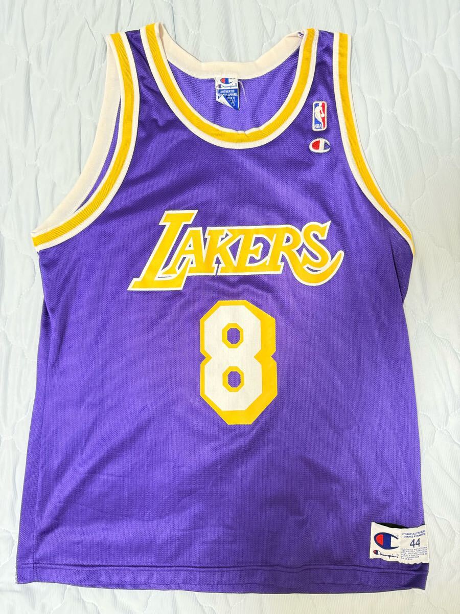 NBA LAKERS #8 コービー・ブライアント チャンピオン製 ユニフォーム 1990's [Champion] NBA 