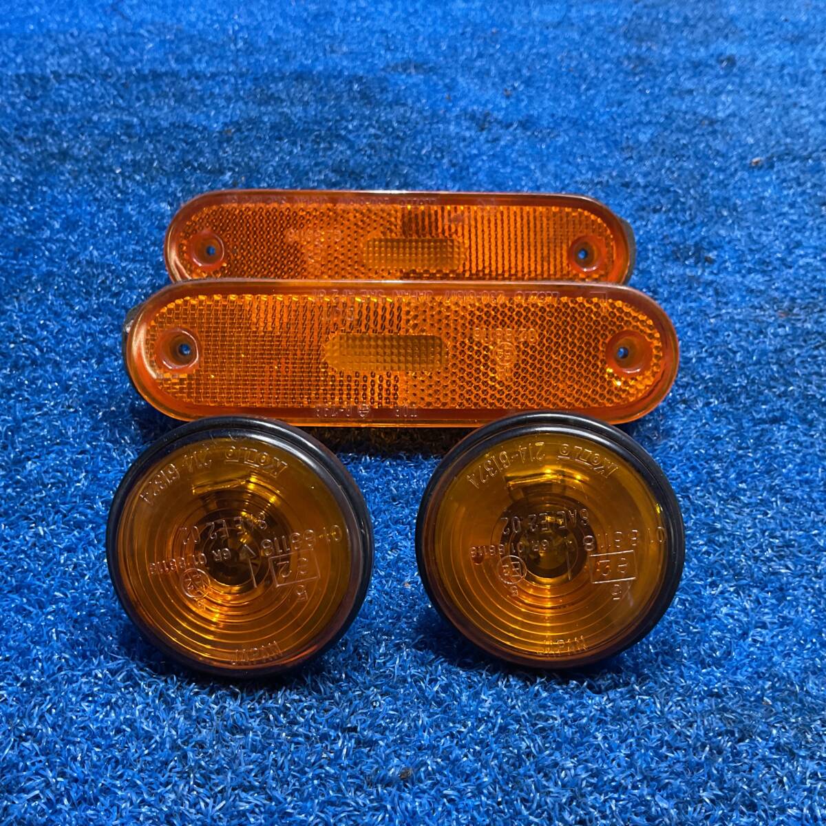 [AK-0029646][H1-2] H16 マツダ ロードスター 後期 6速 ターボ NB NB8C サイドマーカー リフレクター ウィンカー 左右　セット 625488_画像2