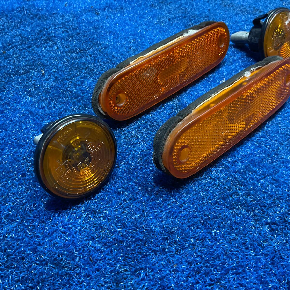 [AK-0029646][H1-2] H16 マツダ ロードスター 後期 6速 ターボ NB NB8C サイドマーカー リフレクター ウィンカー 左右　セット 625488_画像4