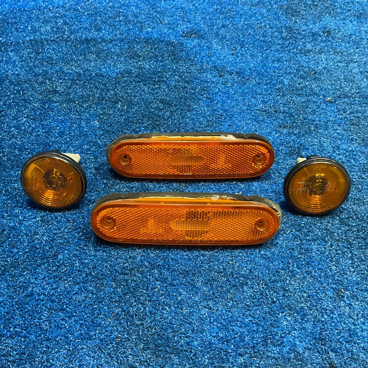 [AK-0029646][H1-2] H16 マツダ ロードスター 後期 6速 ターボ NB NB8C サイドマーカー リフレクター ウィンカー 左右　セット 625488_画像1