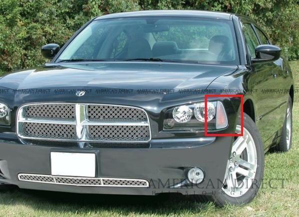 [ стандартный item / левый и правый в комплекте / оригинальный модель ]06-10y Dodge Charger угловая фара лампа линзы передний указатель поворота head 