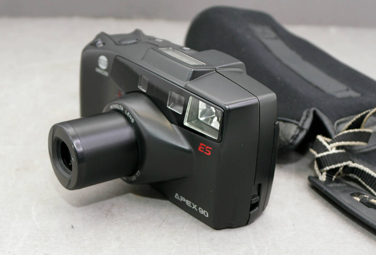 フィルムカメラ　MINOLTA　ミノルタ　APEX90 ES　黒_画像2